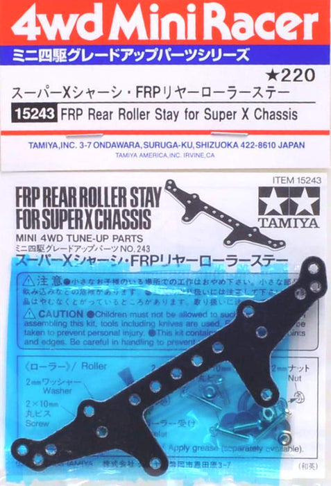 TAMIYA 15243 Mini 4Wd Frp Rear Roller Stay For Super X Chassis