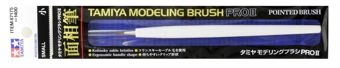 TAMIYA 87175 Modeling Pointed Brush Pro Ii Small