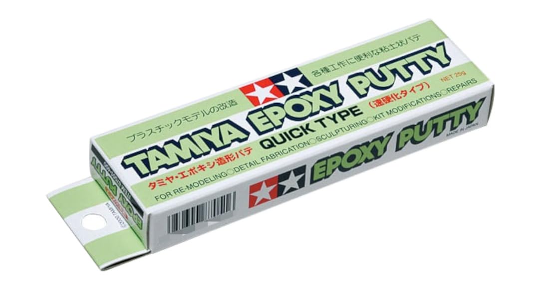 Tamiya 87051 Epoxy Modeling Putty 25G (Fast Curing)
