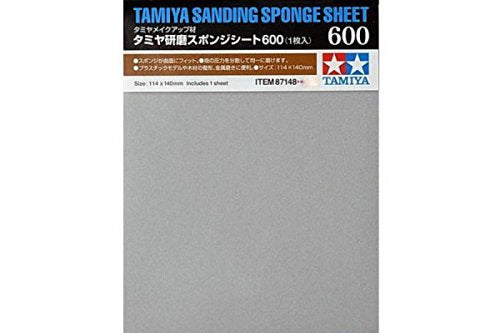 TAMIYA 87148 Sanding Sponge Sheet 600