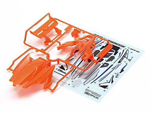 TAMIYA 95511 Mini 4Wd Dcr-02 Body Parts Set Fluorescent Orange