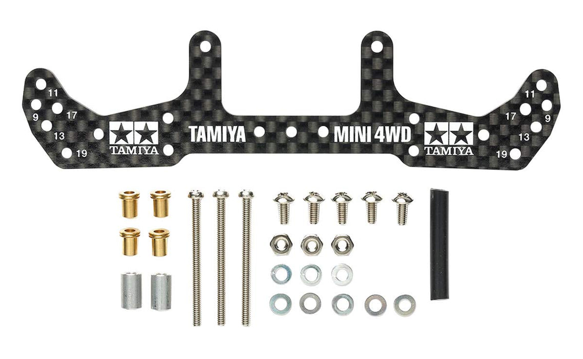 TAMIYA 95478 Mini 4Wd Hg Carbon Wide Rear Plate For Ar Chassis 1.5Mm