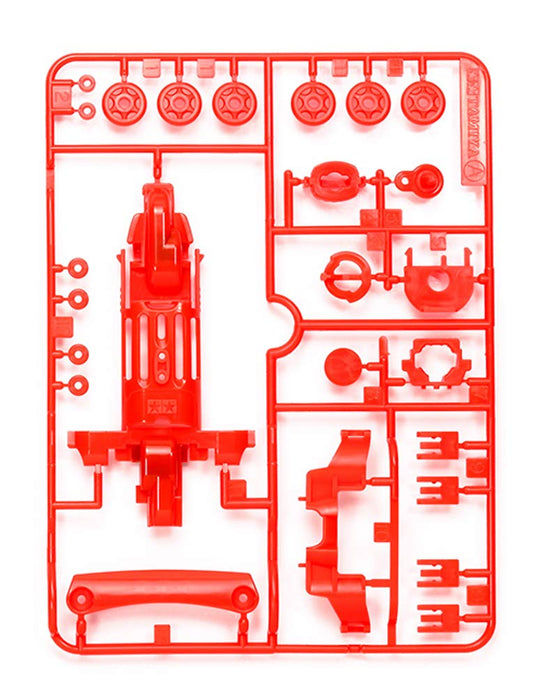 TAMIYA 95384 Mini 4Wd Ma Reinforced Chassis Red