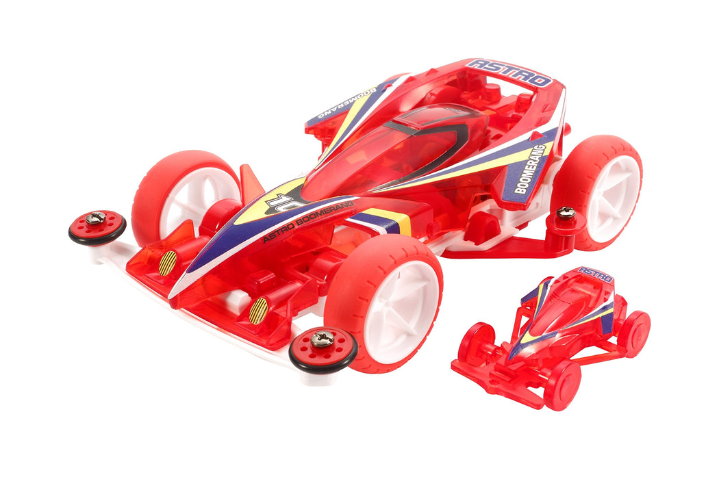 TAMIYA 95274 Mini 4Wd Astro Boomerang Clear Red Special Super-I Chassis 1/32