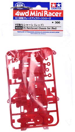 TAMIYA 95354 Mini 4Wd Vs Reinforced Chassis Set Red