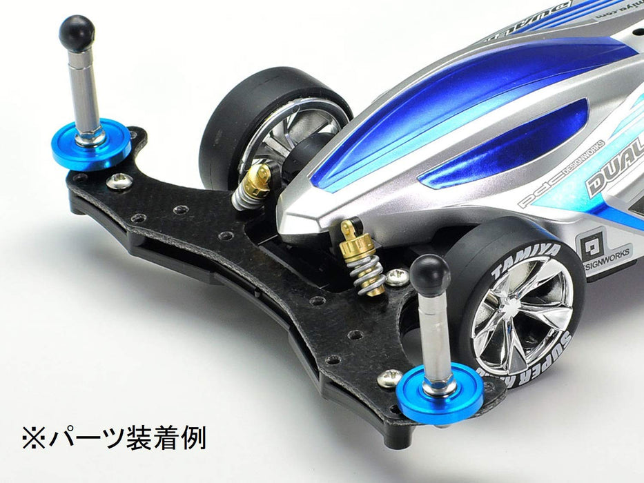TAMIYA Mini 4Wd 13Mm Aluminum Ball-Race Rollers Ringless/ Blue