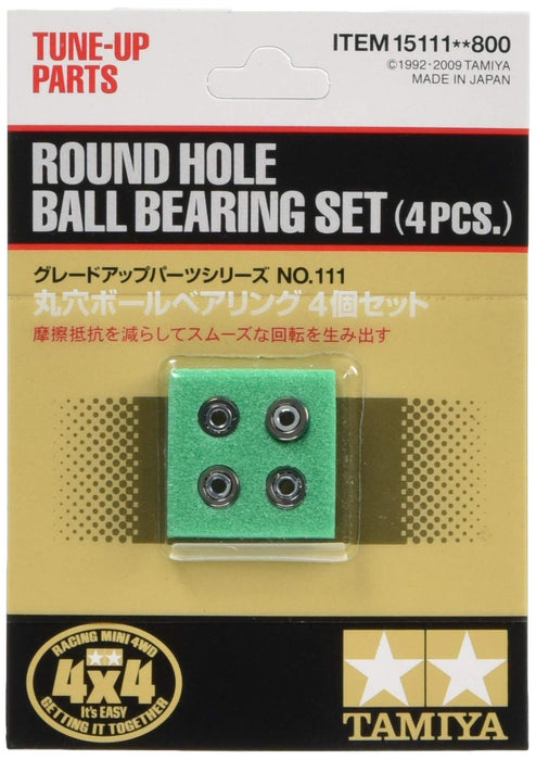 TAMIYA 15111 Mini 4Wd Round Hole Ball Bearing Set