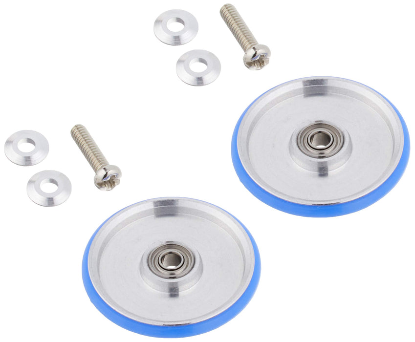 TAMIYA 15426 Mini 4Wd 19Mm Aluminum Rollers With Plastic Rings Dish Type