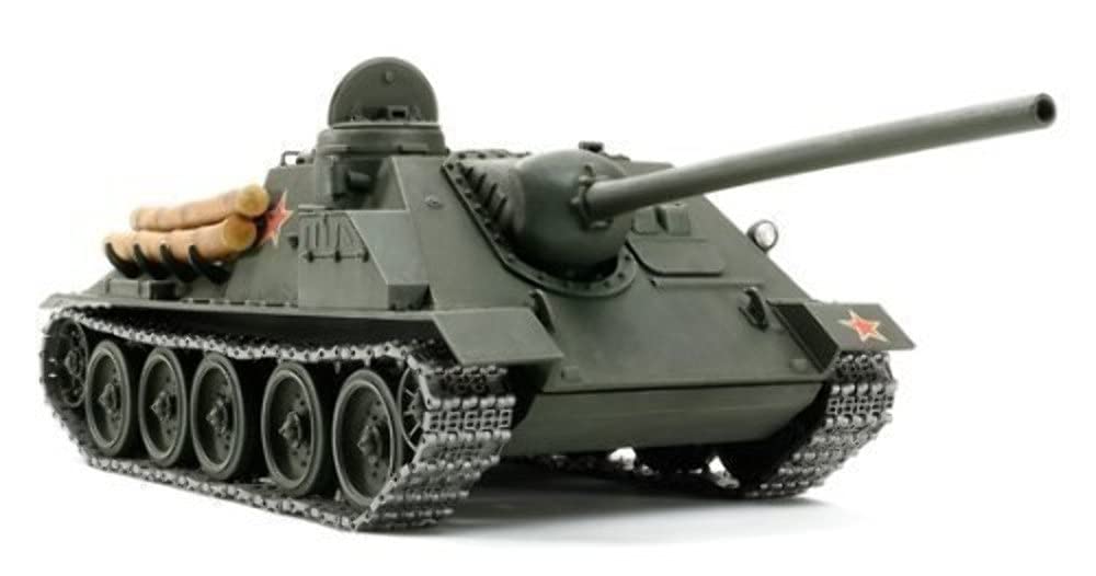 TAMIYA 25104 Russischer Jagdpanzer Su-100 Bausatz im Maßstab 1:25