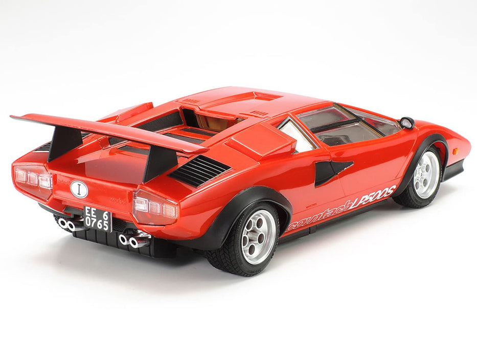 Tamiya Scale Special Project 1/24 Lamborghini Countach Lp500S Clear Coat Red Body White Box 25192