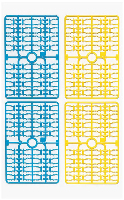 TAMIYA 69925 Ensemble échelle-chaîne bleu/jaune et pignon blanc