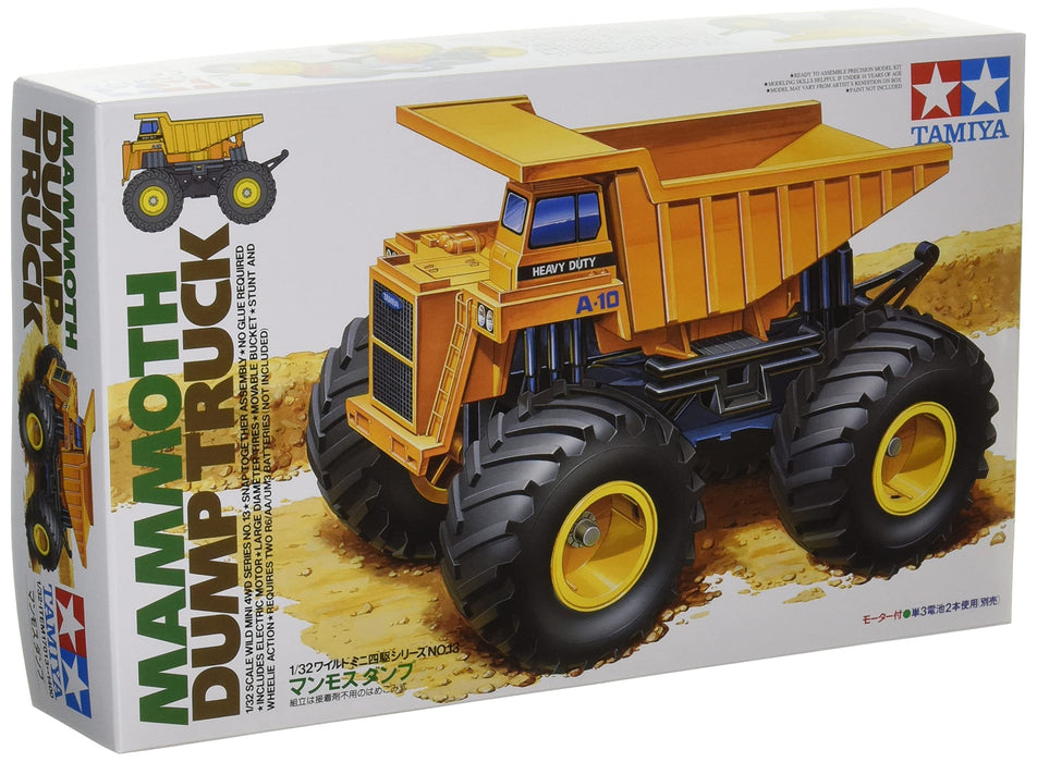 TAMIYA 17013 Mini 4Wd Mammoth Dump Truck 1/32