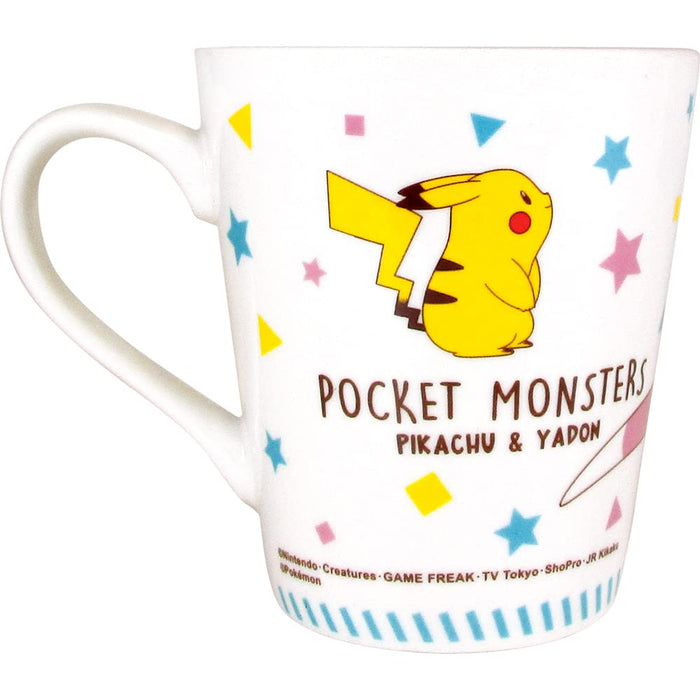 T'S FACTORY Pokemon Message Mug Pikachu & Slowpoke Thank You Everything