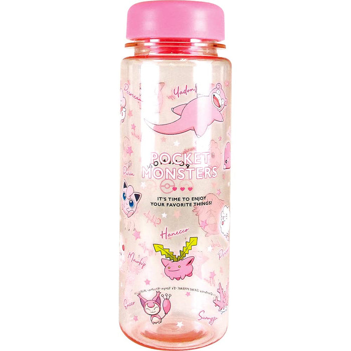 Pokemon Center klare Wasserflasche Pink