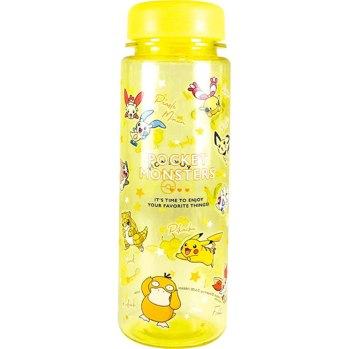 Pokemon Center Clear Water Bottle Yellow