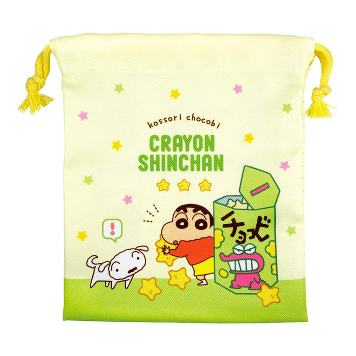Tee&S Factory Crayon Shin-Chan 2P Drawstring Set Hide And Seek Chocobi H20 X W17Cm Ks-5530222Kc