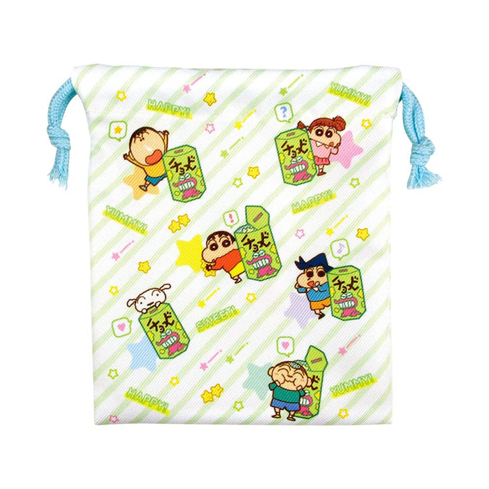 Tee&amp;S Factory Crayon Shin-Chan 2P Ensemble de cordons de serrage Cache-cache Chocobi H20 X W17Cm Ks-5530222Kc