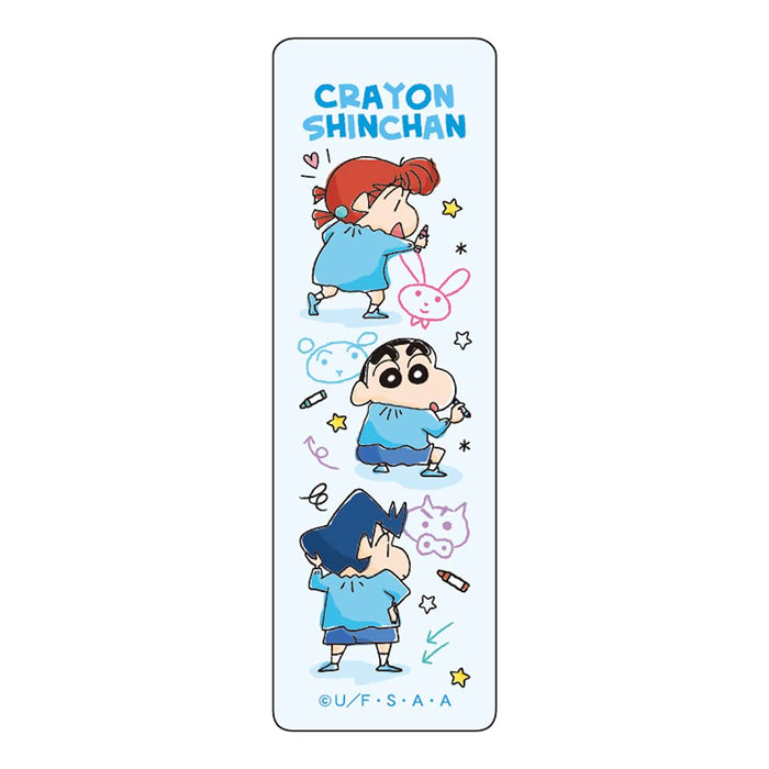 Tee&amp;S Factory Crayon Shin-Chan Mini Agrafeuse Doodle/Friends Environ H6,2 X L2 X D1,5 Cm Ks-5540511Rt Bleu