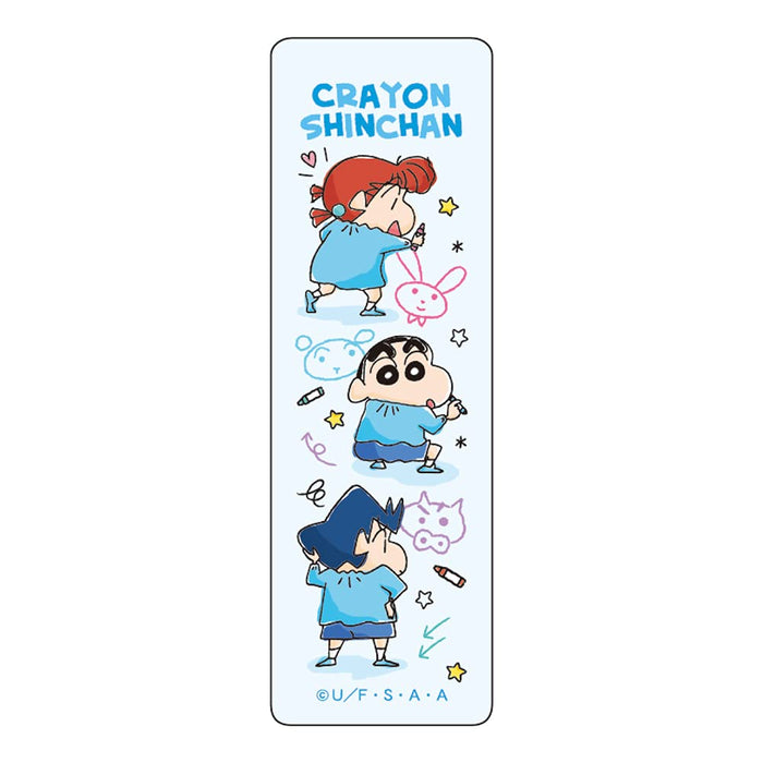 Tee&amp;S Factory Buntstift Shin-Chan Mini-Hefter Doodle/Friends ca. H6,2 x B2 x T1,5 cm KS-5540511RT blau