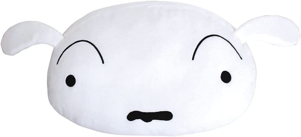 T'S Factory Plush Face Cushion Crayon Shin-Chan Shiro