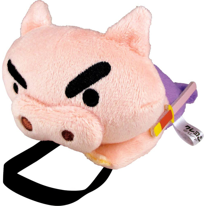 Tee&amp;S Factory Crayon Shin-Chan Nesoberi Mascotte Cheveux Élastique Buriburizaemon Env. H5,5 X L8,1 X P10,2Cmpm-5533805De Env. H5,5 X L7,8 X P9,7Cm Beige