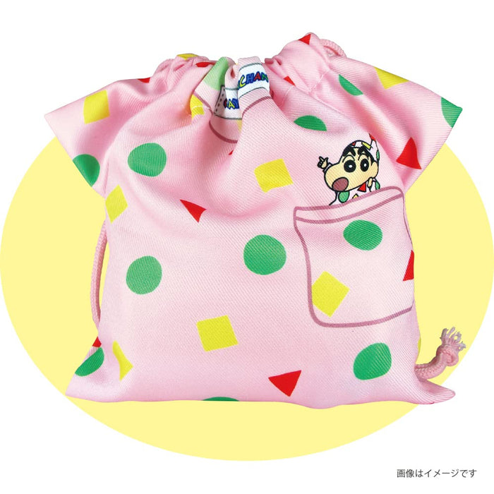 Tee&S Factory Crayon Shin-Chan Pajamas Drawstring Green Approx. 20 X W29Cm Ks-5530179Gr