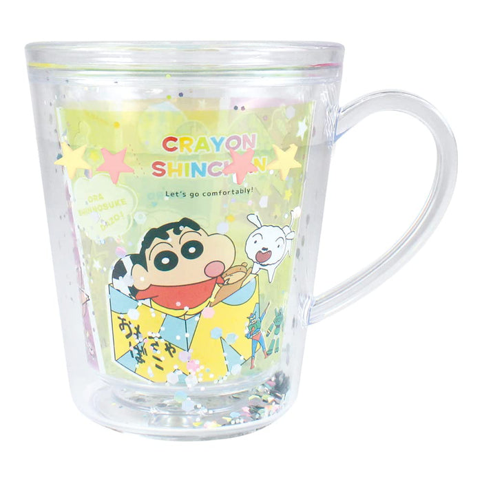 T&S Factory Crayon Shin-Chan Water Cup Colorful Japan Comic H10.5 X Φ8.7Cm Ks-5526518Cc