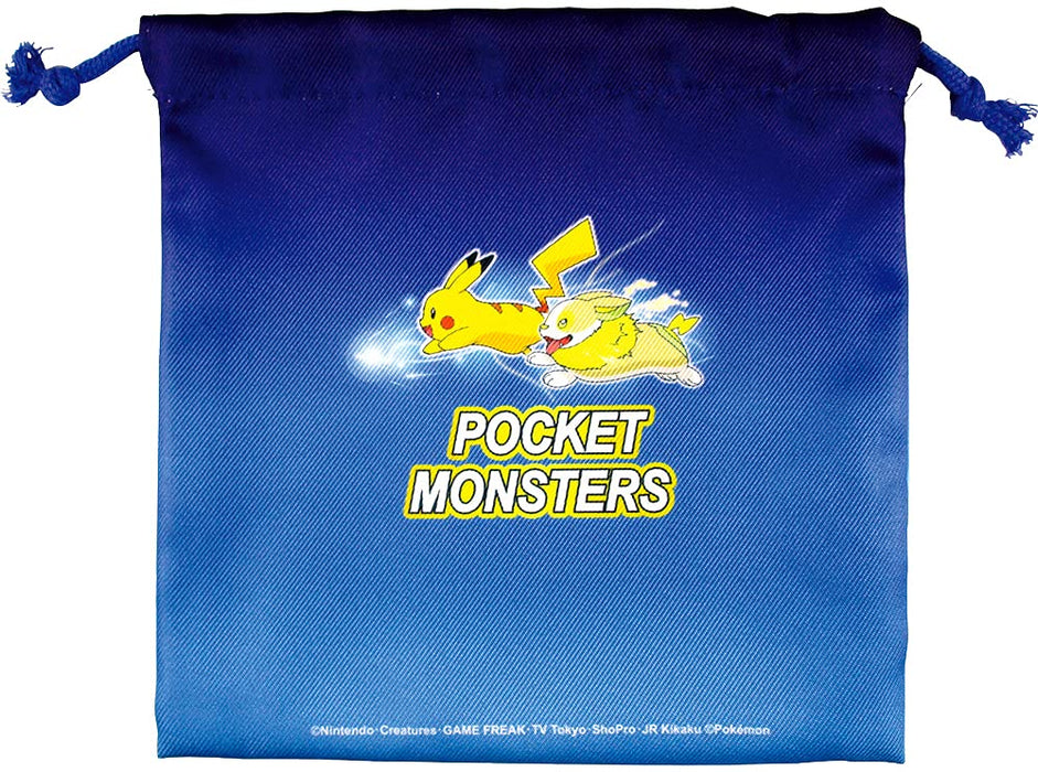 POKEMON CENTER ORIGINAL Pokemon Gathering Flat Drawstring Bag