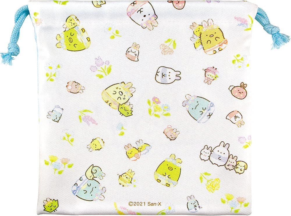 TS Factory Flat Purse 20 X 20Cm Sumikko Gurashi Mysterious Rabbit Rice Sg-5530173Fu- Japan Figure Store - #1 Bring To You The Best Japanese Goods