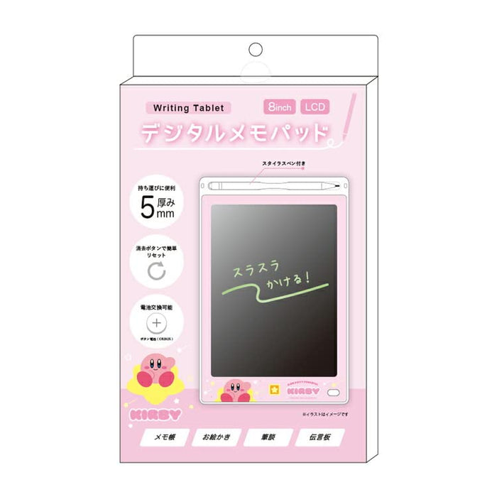 Tee&S Factory Kirby Digital Memo Pad Kirby H216 X W142 X D5Mm Hk-5543124Kb