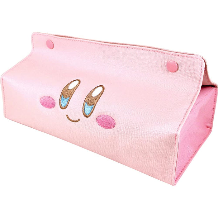 Tee&S Factory Kirby&S Dream Land Face Tissue Cover Kirby Approx. H16 X D16 Cm Pm-5533805De Approx. H11.5 X W24.5 X D13.5 Cm Pink