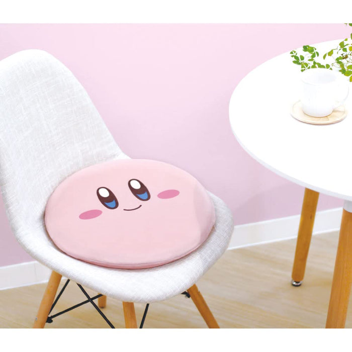 T&S Factory Kirby Face Memory Foam Cushion Φ40Xd4.5Cm Japan Hk-5529147Kf