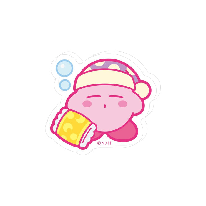 T&S Factory Kirby&S Dream Land Acrylic Sticker Sleep Japan Hk-5541665Sl 3.9X4.4X0.3Cm