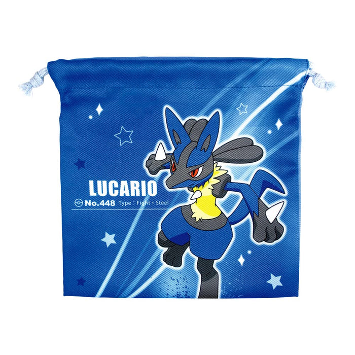 TS Factory Pokemon Flat Drawstring Starlight Lucario H20 X W20Cm Pm-5530205Lu