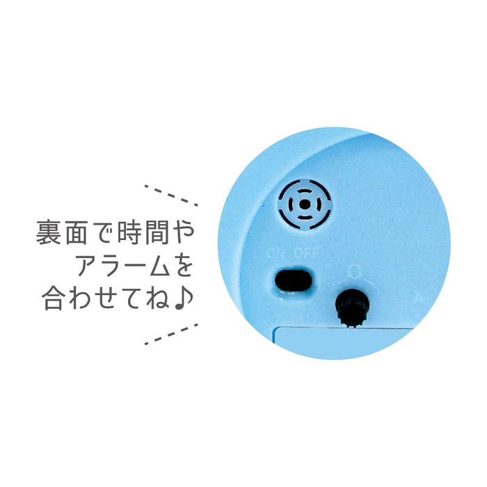 TS Factory Pokemon Round Alarm Clock Colors Blue Φ9 X D4.1Cm Pm-5520378Bl