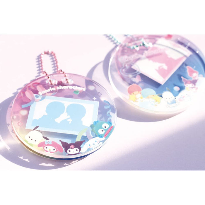 T&amp;S Factory Sanrio Acrylique Déco Plaque Marbre 7X7Cm Japon Sr-5541618Mb