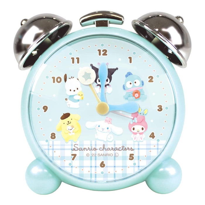T'S Factory Sanrio Alarm Clock Twin Bell Fluffy Assembly Japan
