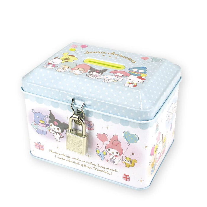 T'S Factory Piggy Bank With Key Lock Sanrio Shopping