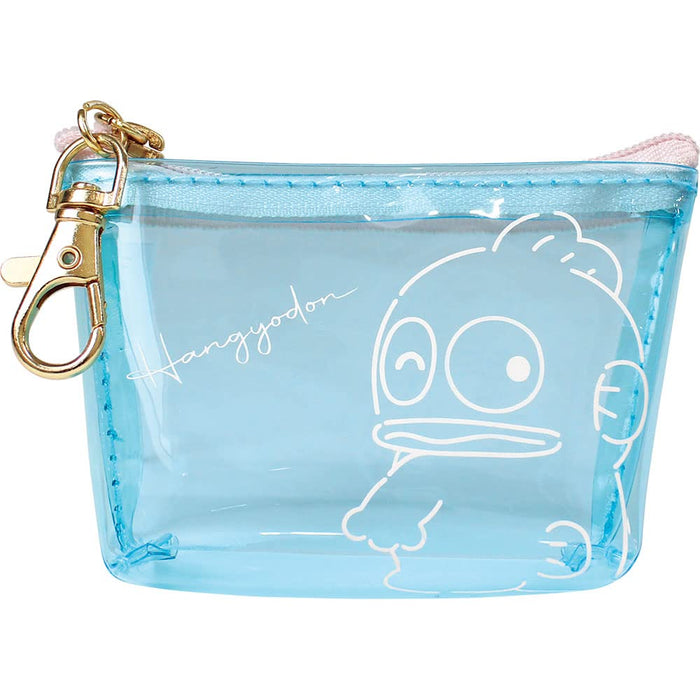 T&S Factory Sanrio Chocotto Triangle Clear Pouch Hangyodon Japan Sr-5544114Hd