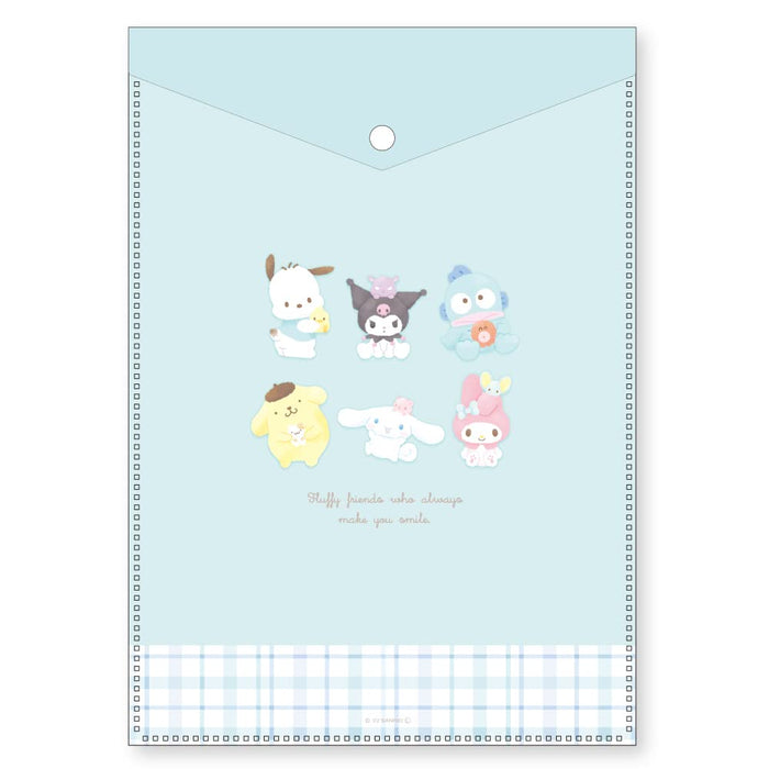 T'S Factory Sanrio Clear Holder With Pocket Sanrio Characters