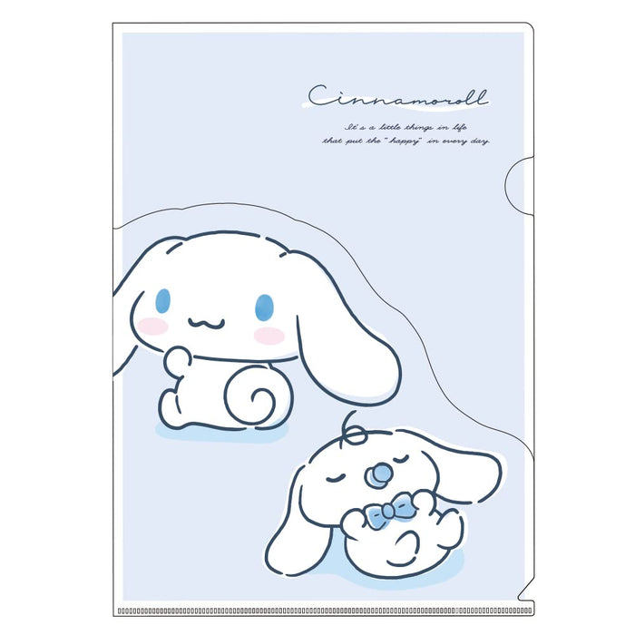 T&S Factory Japan Sanrio Cinnamoroll Die-Cut Pocket File H31Xw22Cm Sr-5543237Nc