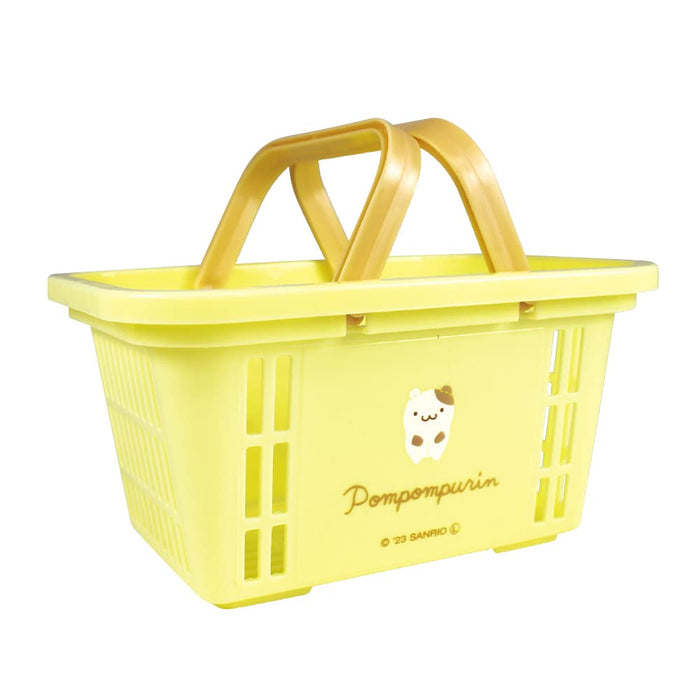 T&S Factory Sanrio Mini Chara Basket Pompompurin Japan Face 8.3X16.1X11.5Cm Sr-5542650Pu