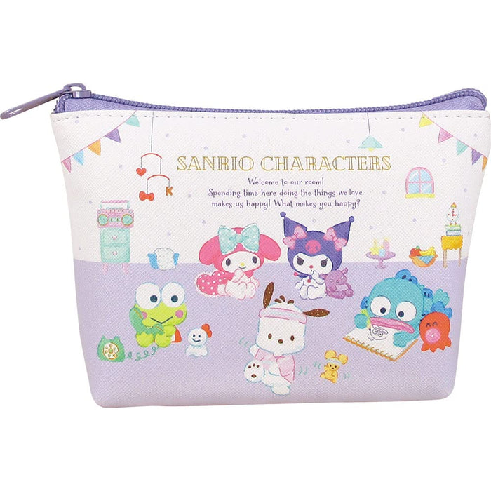 TS Factory Sanrio Triangle Pouch Happiness My Room H10 X W16 X D3.8Cm Sr-5533936Hp