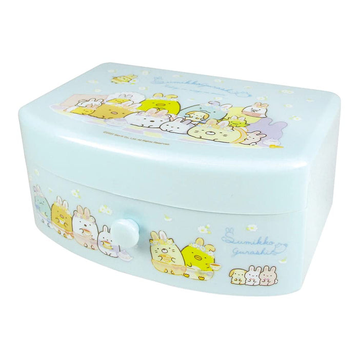 TS Factory Sumikko Gurashi Jewelry Box With Drawer Mysterious Rabbit H7.5 X W16 X D11.5Cm Sg-5542408Fu
