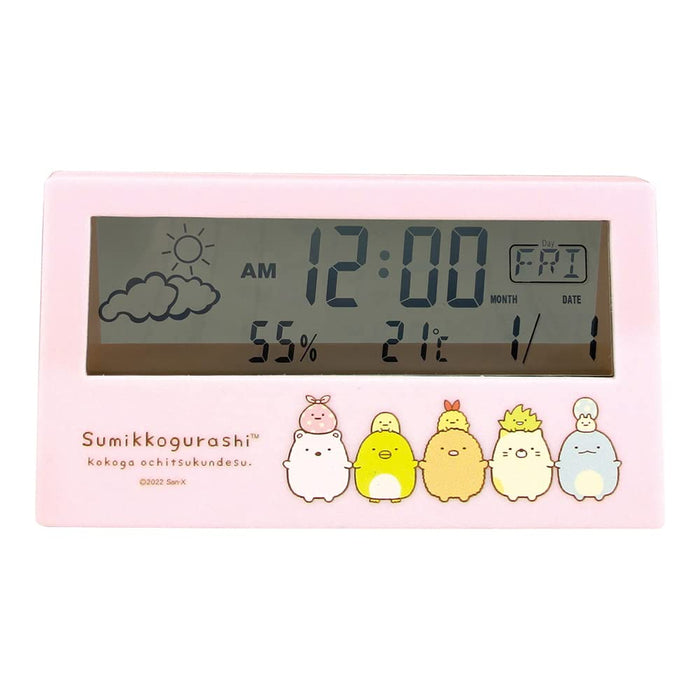 T'S Factory Multi-Function Digital Clock Sumikko Gurashi Standard