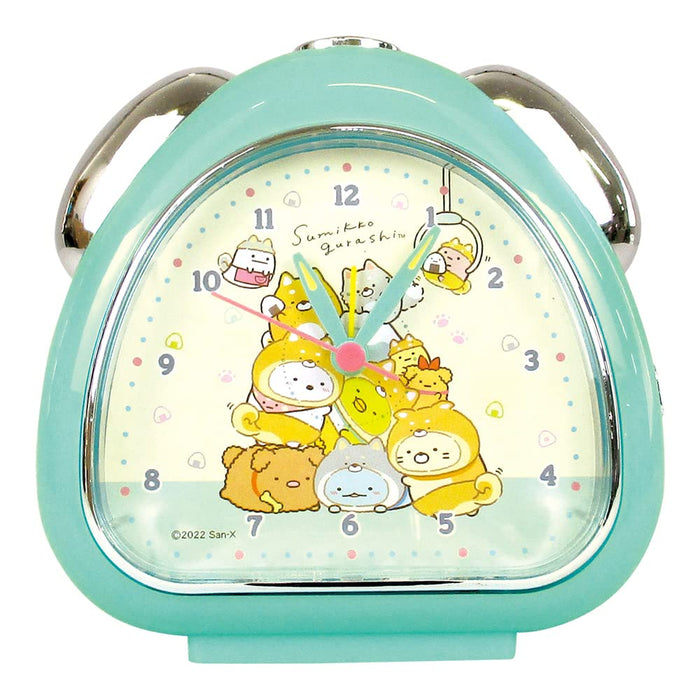 TS Factory Sumikko Gurashi Rice Ball Clock Dog Play D6 X W13.7 X H13.5Cm Sg-5520388Ig