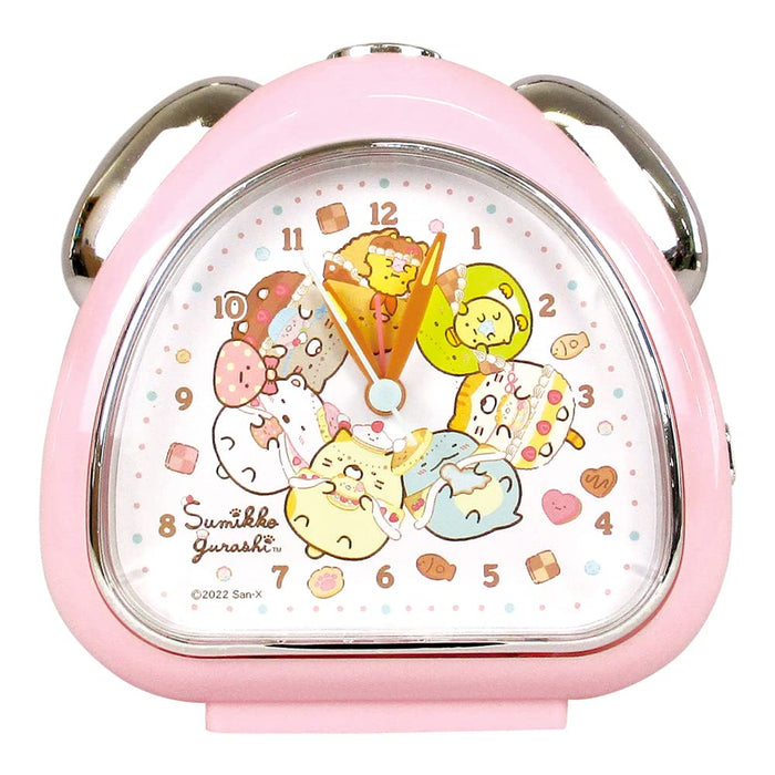 TS Factory Sumikko Gurashi Rice Ball Clock Sweet Shop D6 X W13.7 X H13.5Cm Sg-5520387Oy