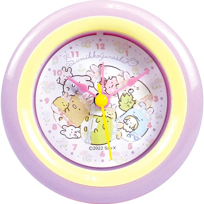 T'S Factory Round Alarm Clock Sumikko Gurashi Mysterious Rabbit Garden