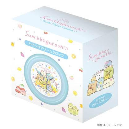 T'S Factory Round Alarm Clock Sumikko Gurashi Mysterious Rabbit Garden- Japan Figure Store - #1 Bring To You The Best Japanese Goods