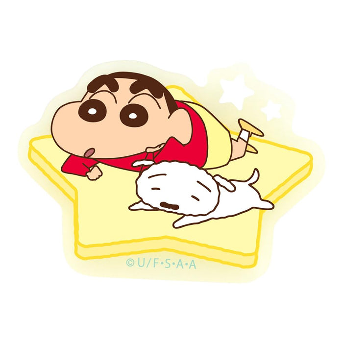 T's Factory Crayon Shin-Chan Luminous Acrylic Sticker KS-5541856SS H4.5xW5xD0.3cm